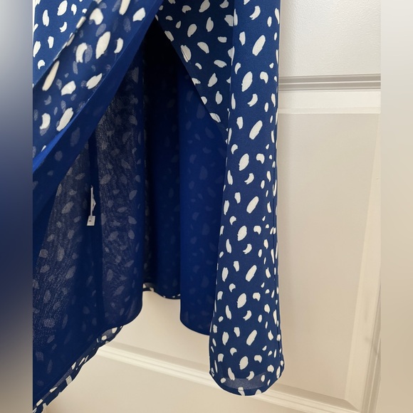 Reformation Kourtney Midi Slit Dress in Moray size 2 - Picture 5 of 14